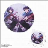 Shingeki no Kyojin Round Non-slip Mouse pad 22CM