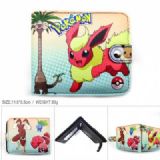 Pokemon Eevee Flareon Full color short Snap button