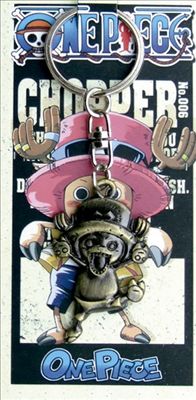 one piece anime keychain