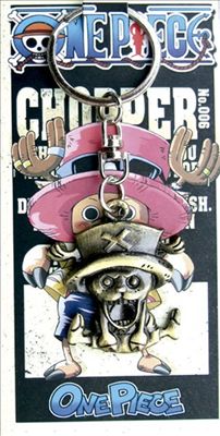 one piece anime keychain