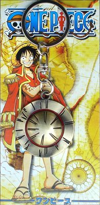 one piece anime keychain