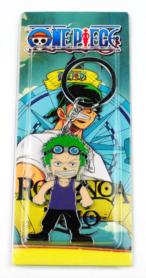 one piece anime keychain