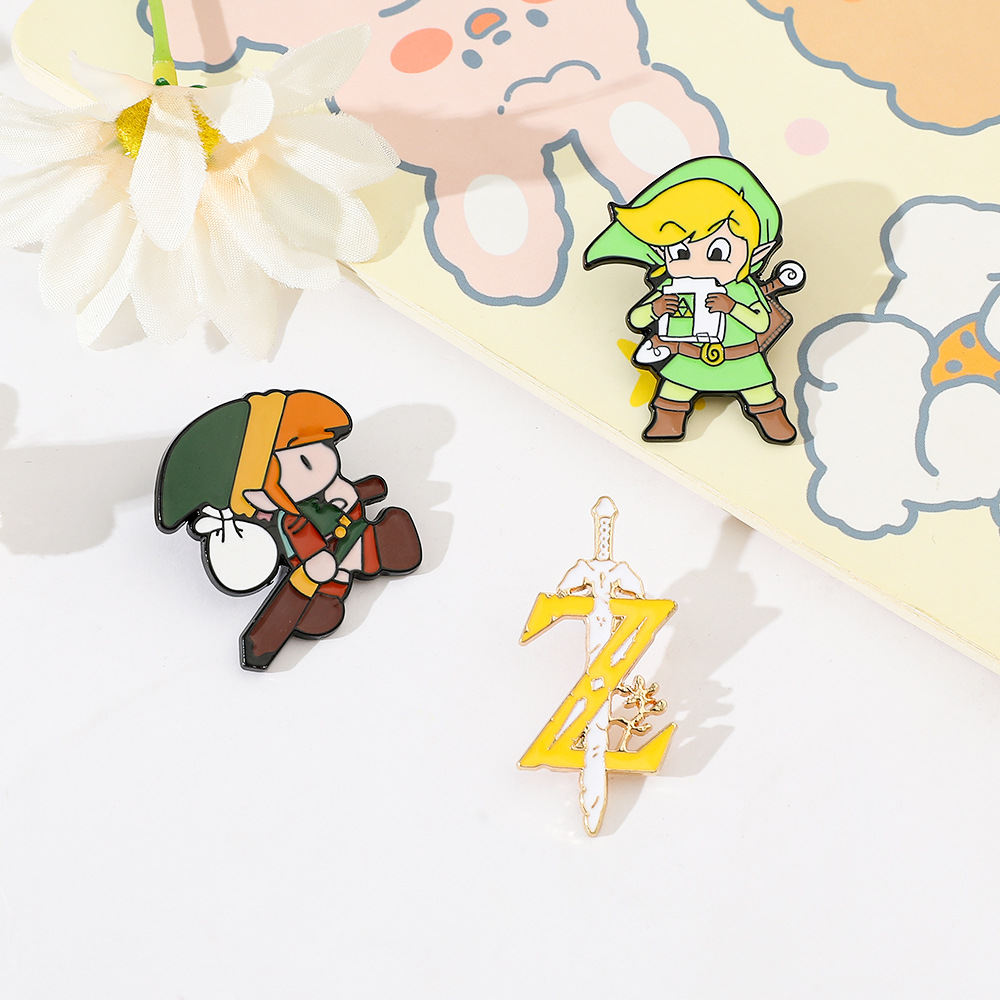 The Legend of Zelda anime pin