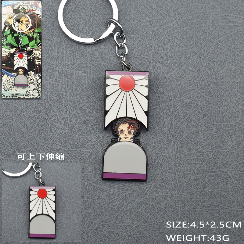 Demon slayer kimets anime telescopic keychain