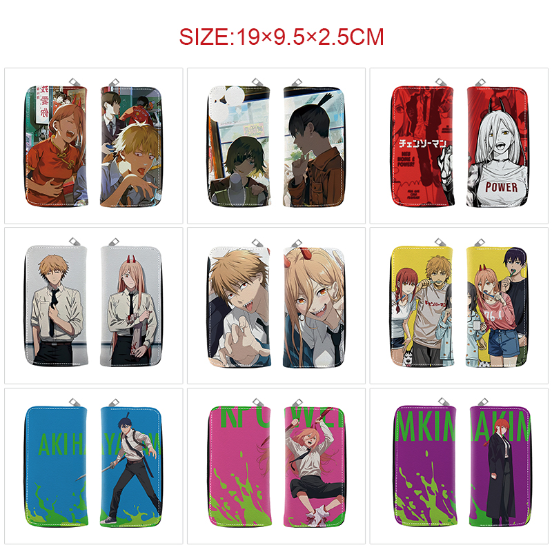 chainsaw man anime wallet