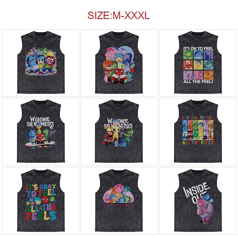 Inside out anime vest