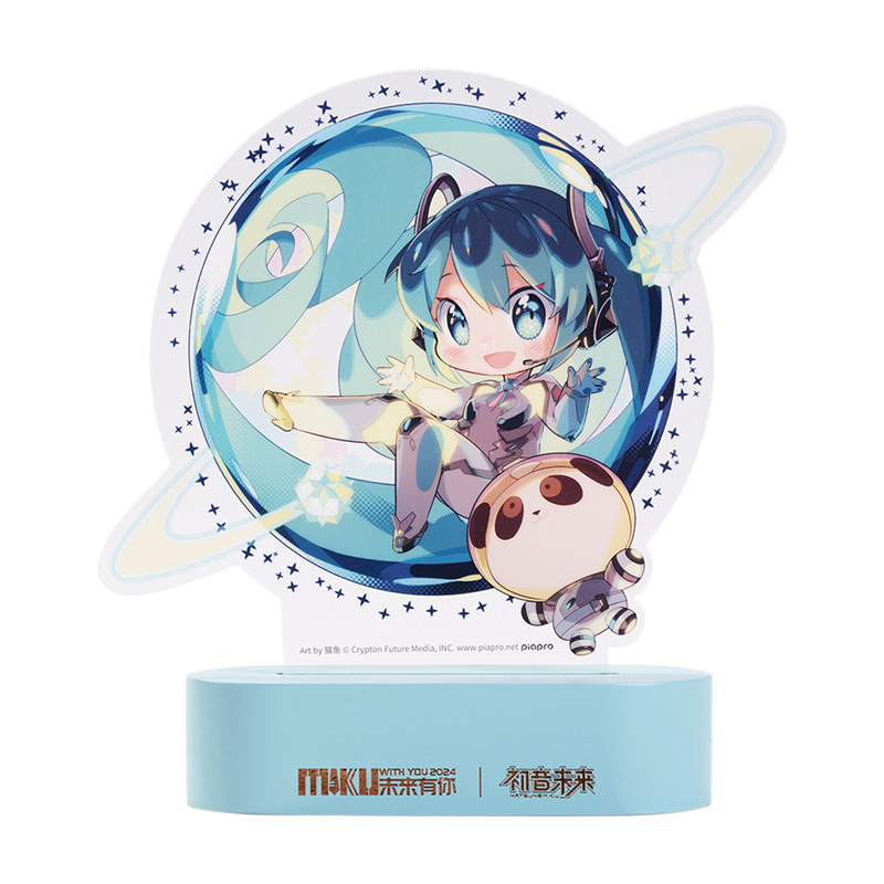 Hatsune Miku anime acrylic lamp