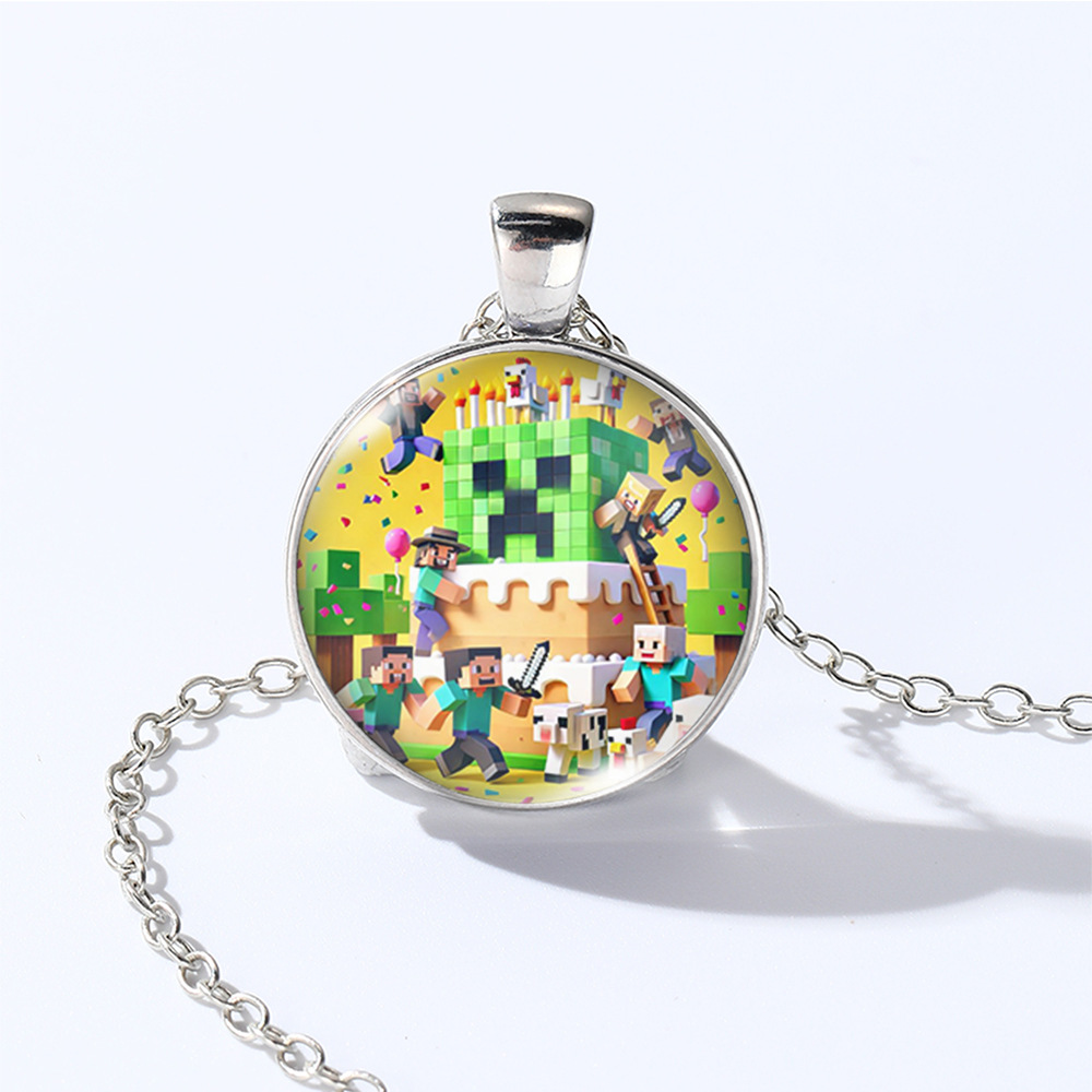 Minecraft anime necklace