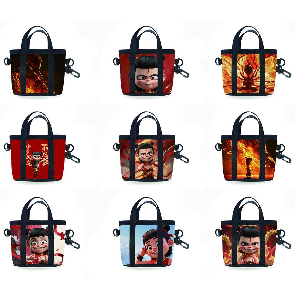 Ne zha anime handbag 13*10cm