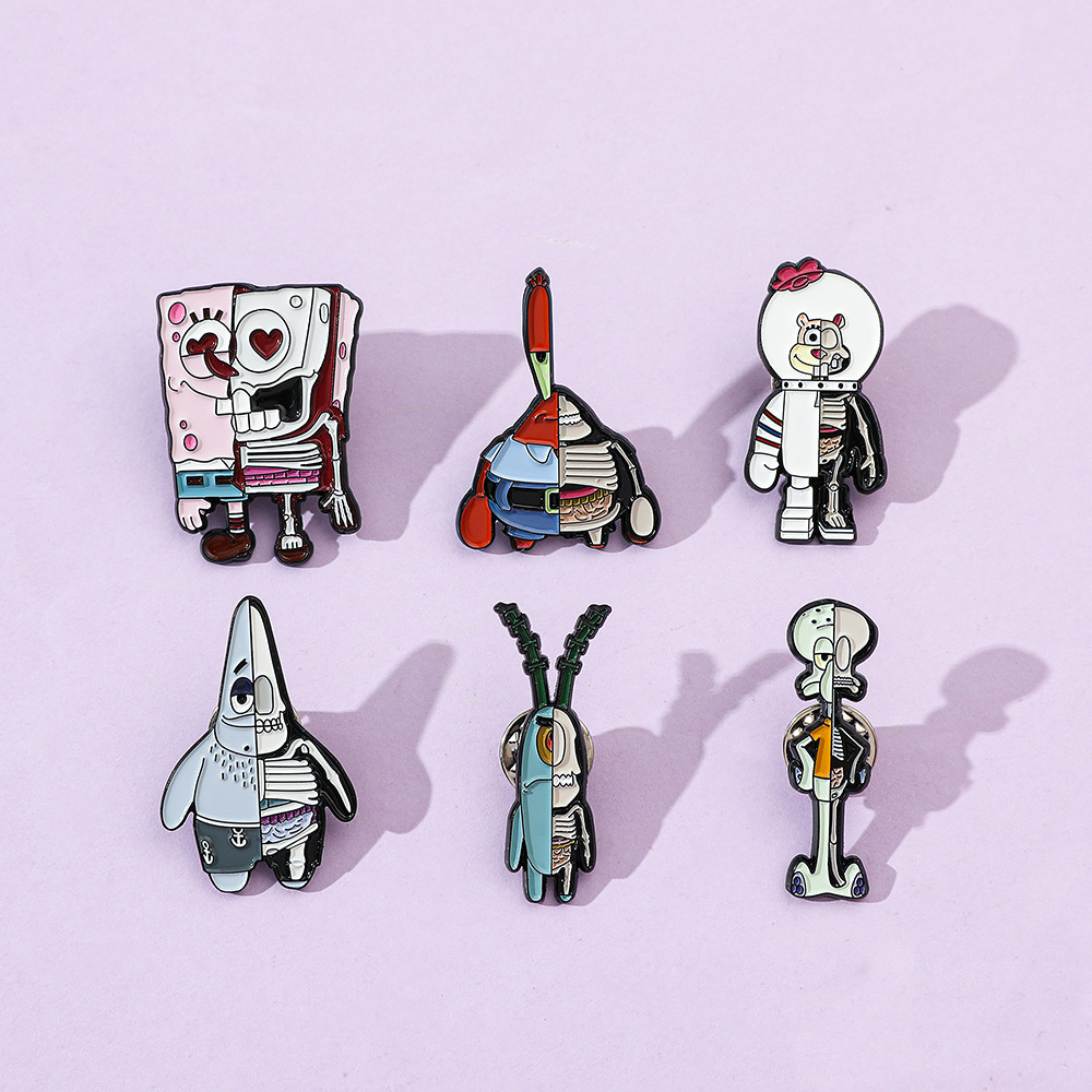 SpongeBob anime pin