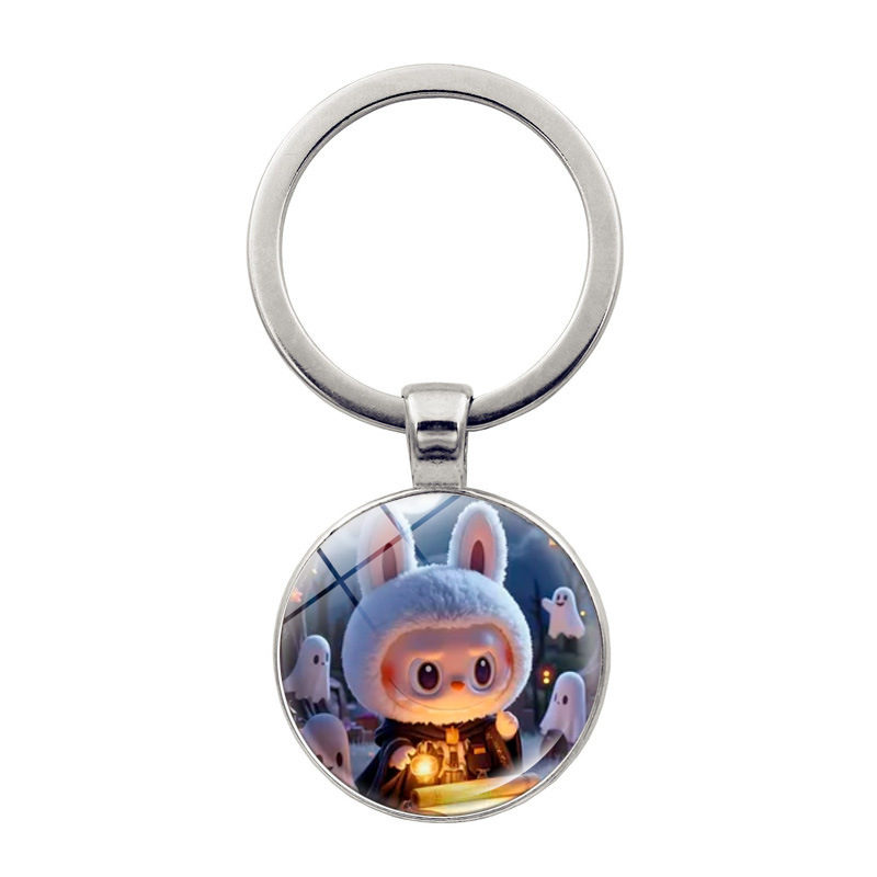 Labubu anime keychain