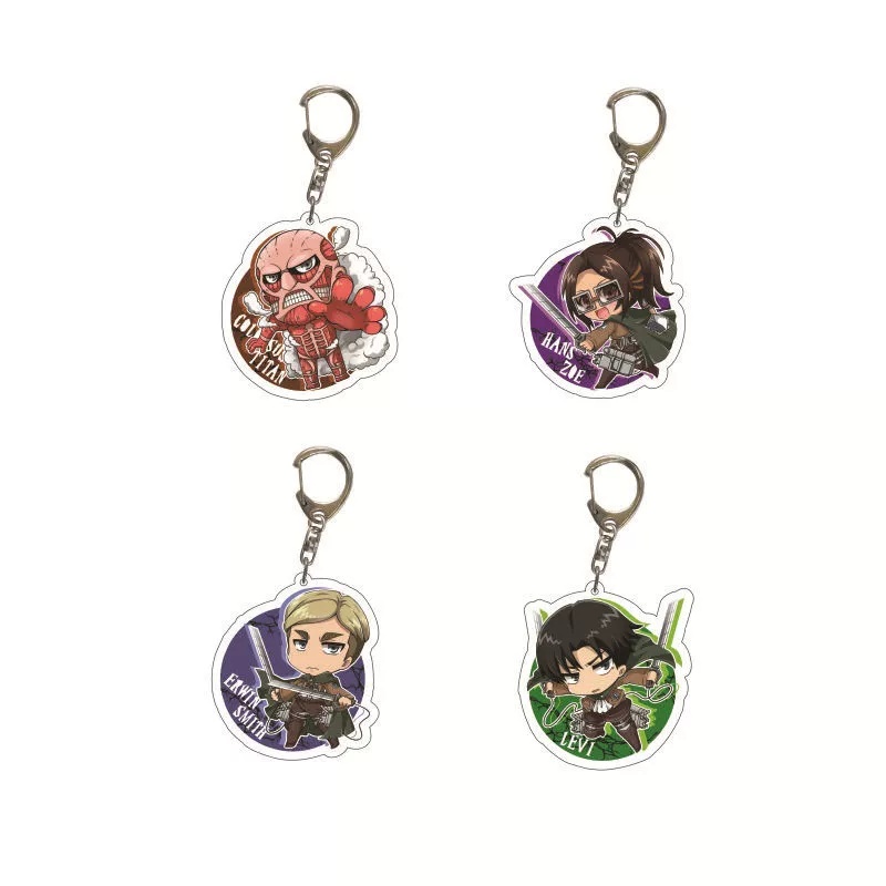 Attack on Titan anime keychain