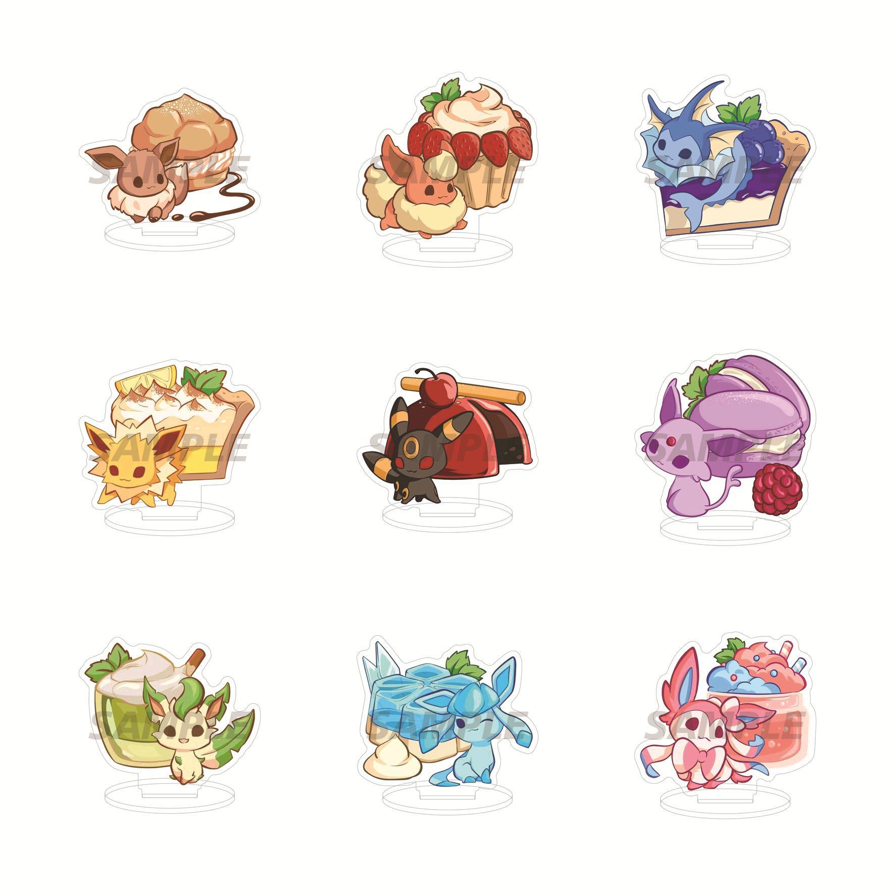 Pokemon anime standing plate 10cm