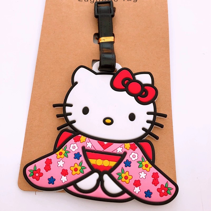 hello kitty anime baggage tag