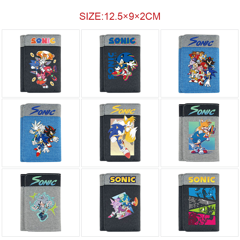 Sonic anime wallet