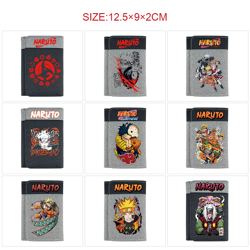 Naruto anime wallet