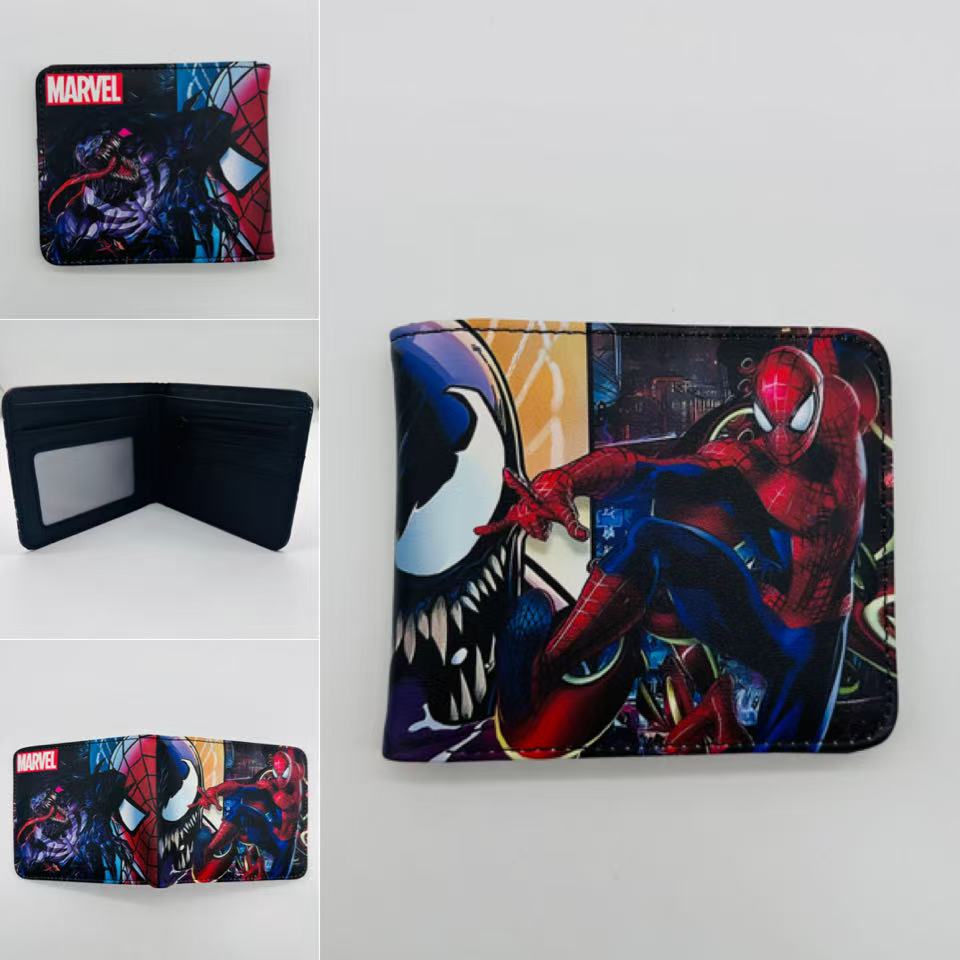 spider man anime wallet