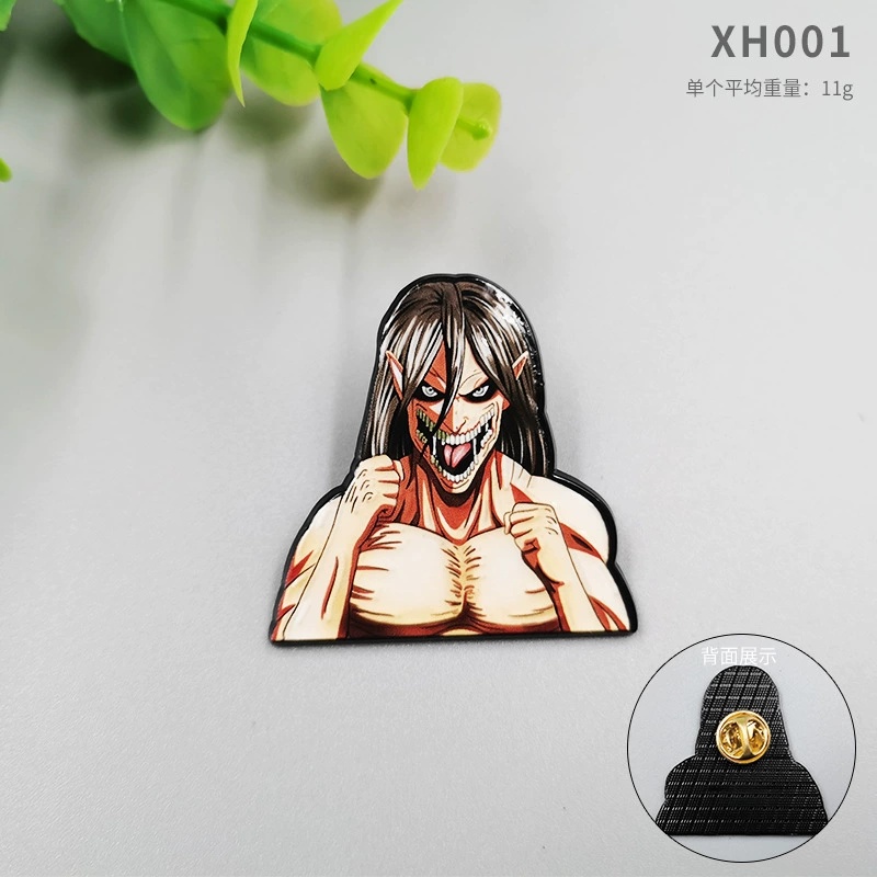 Attack on Titan anime pin