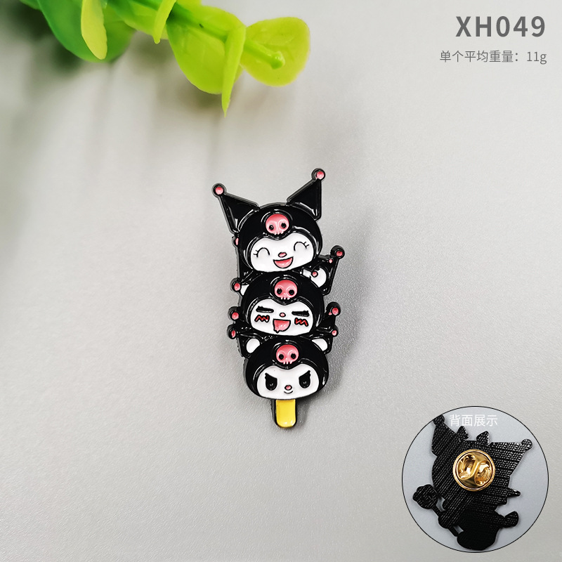 Kuromi anime pin