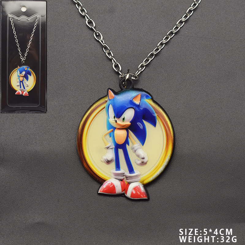 Sonic anime necklace