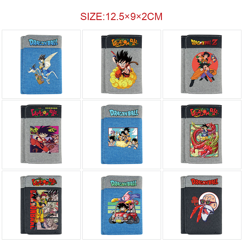 Dragon ball anime wallet