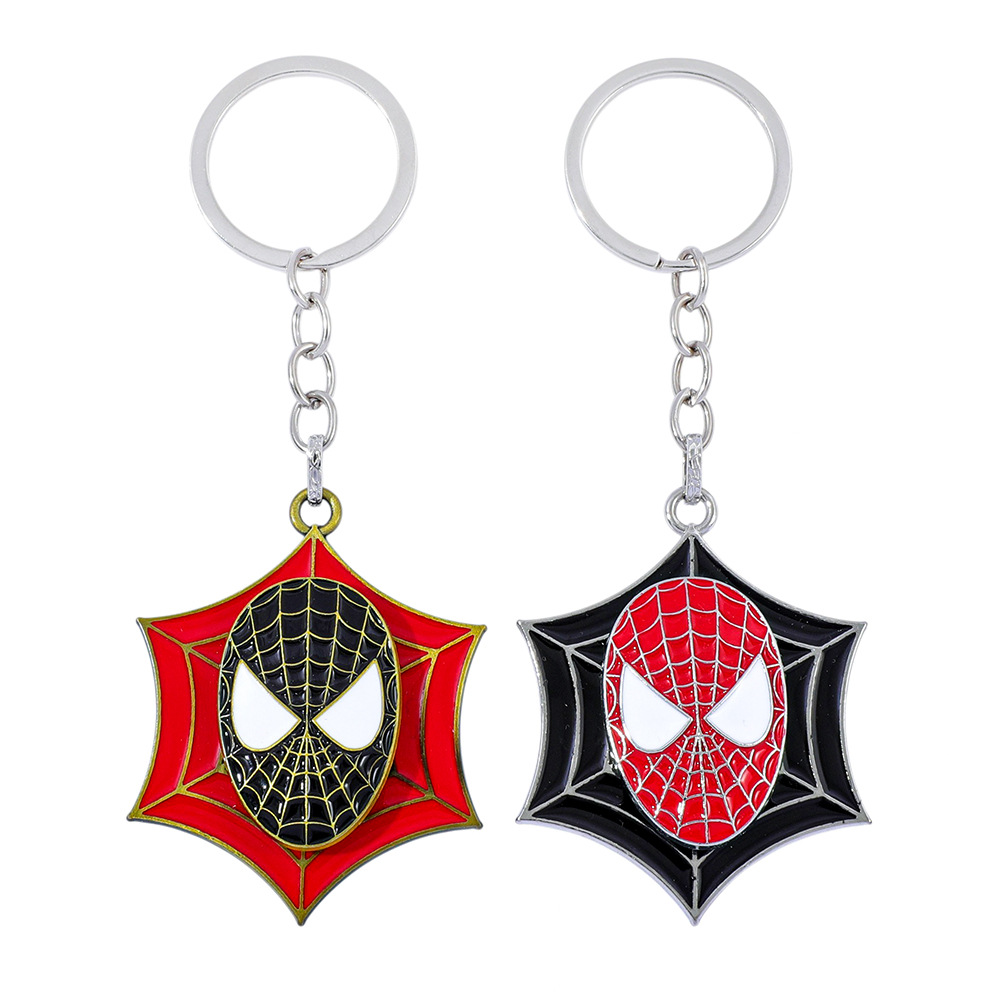 spider man anime keychain