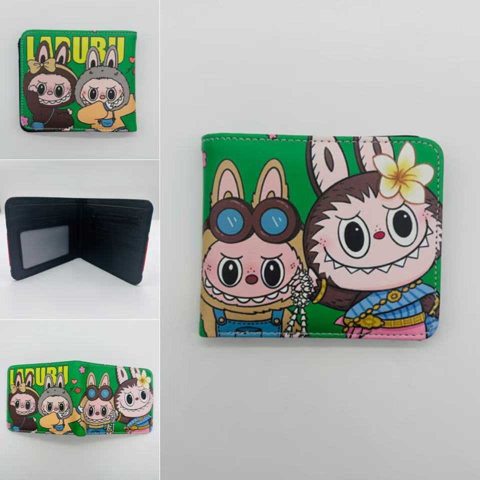 Labubu anime wallet