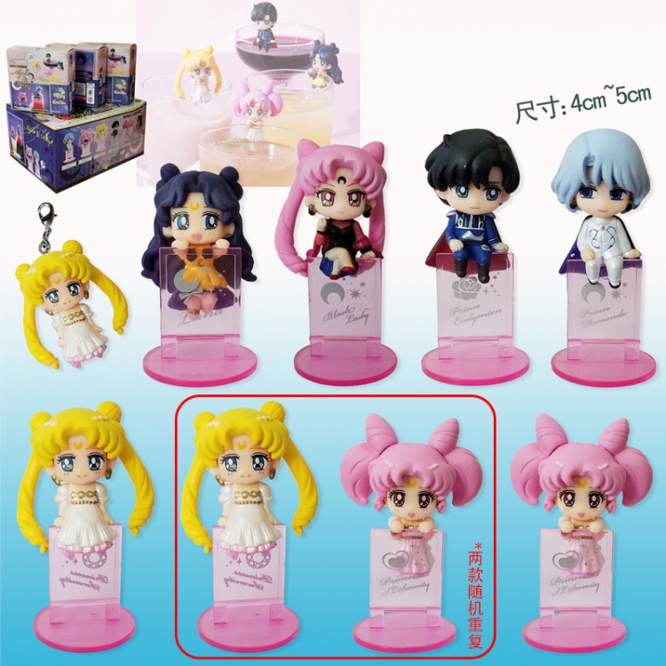 Sailor Moon Crystal anime figure 4-5cm