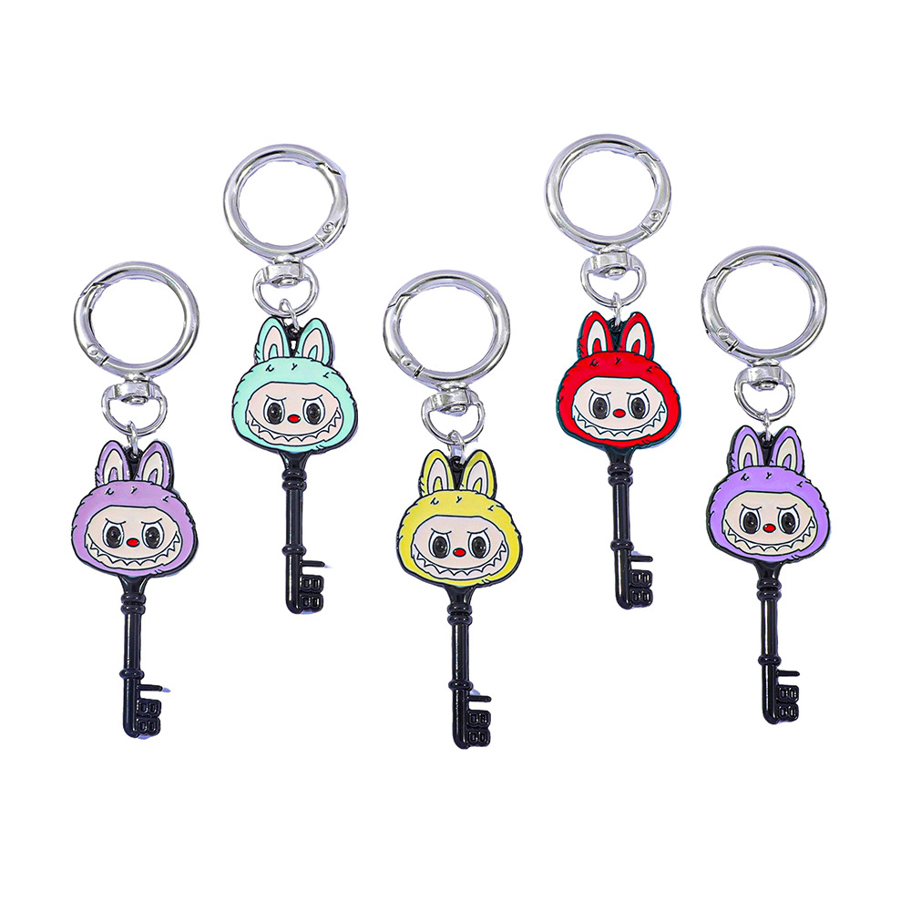 Labubu anime keychain