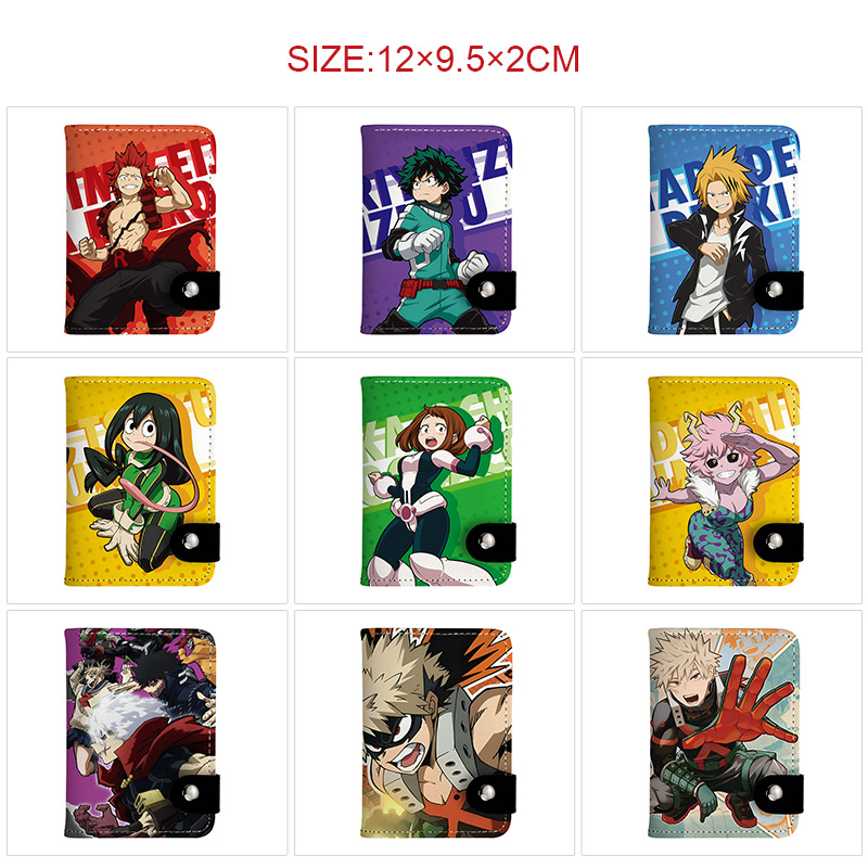 My Hero Academia anime wallet