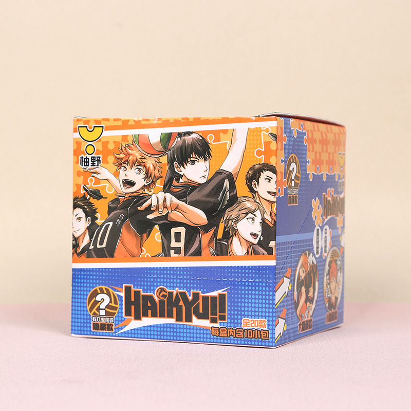 Haikyuu anime pin 58mm 10pcs a set