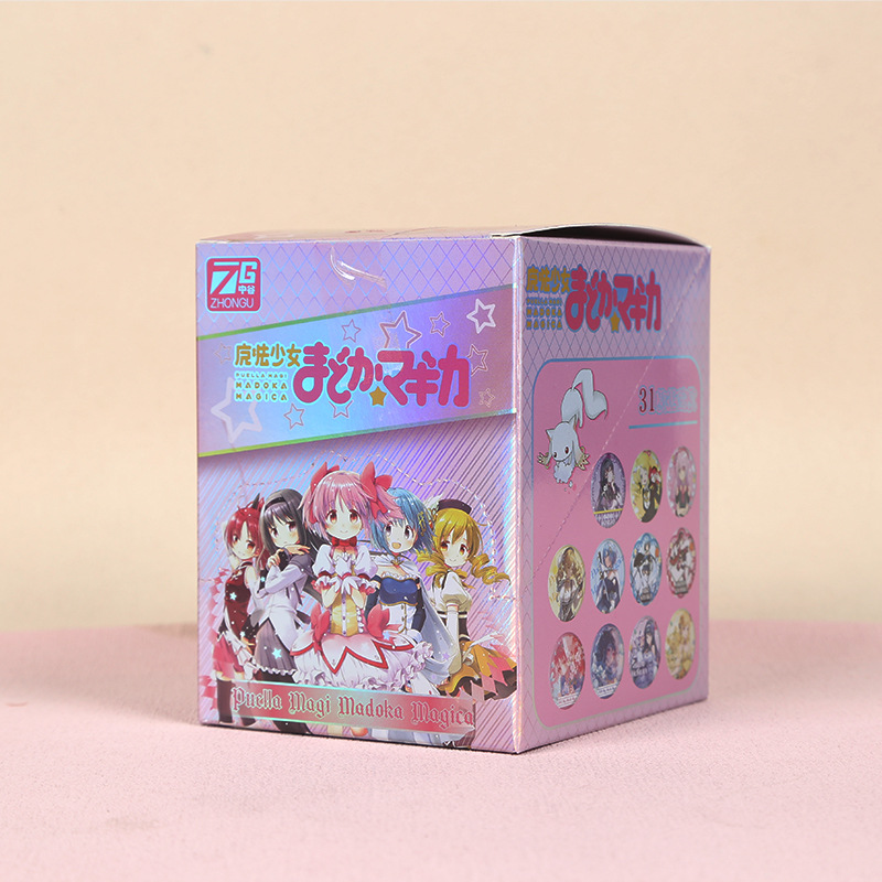 Puella Magi Madoka Magica anime pin 58mm 10pcs a set