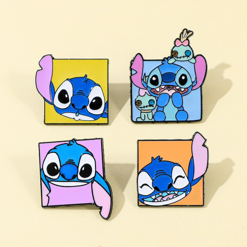 stitch anime pin