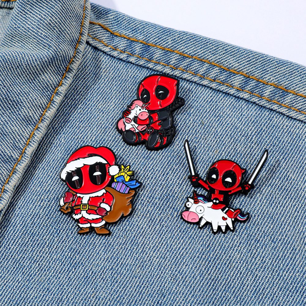 Deadpool anime pin
