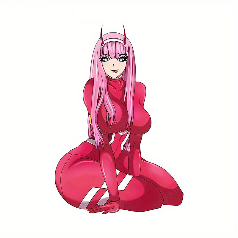 Darling In The Franxx anime car sticker 13cm