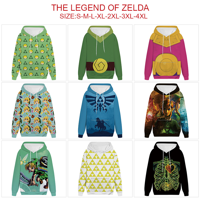 The Legend of Zelda anime hoodie