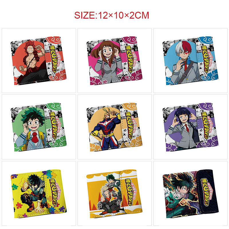 My Hero Academia anime wallet