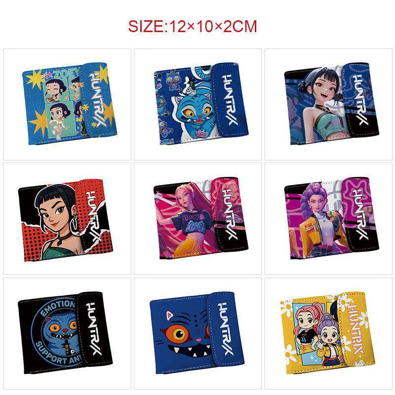 Kpop demon hunters anime wallet