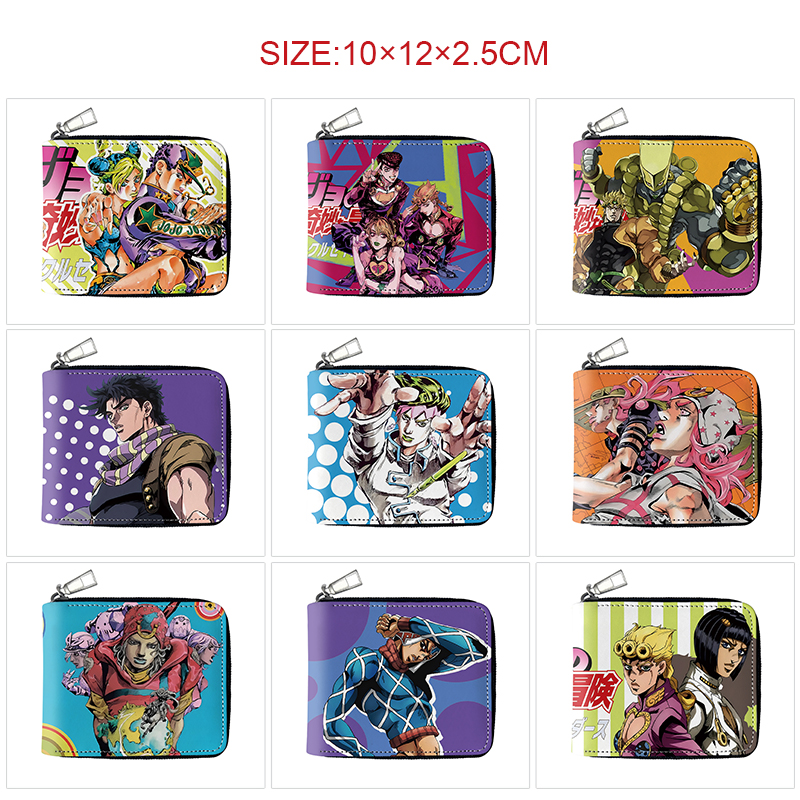 JoJos Bizarre Adventure anime wallet