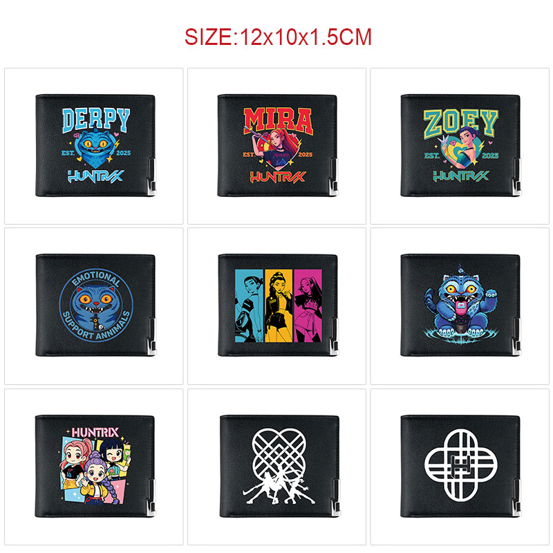 Kpop demon hunters anime wallet