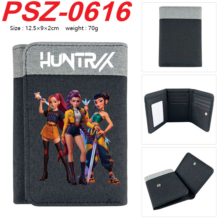 Kpop demon hunters anime wallet