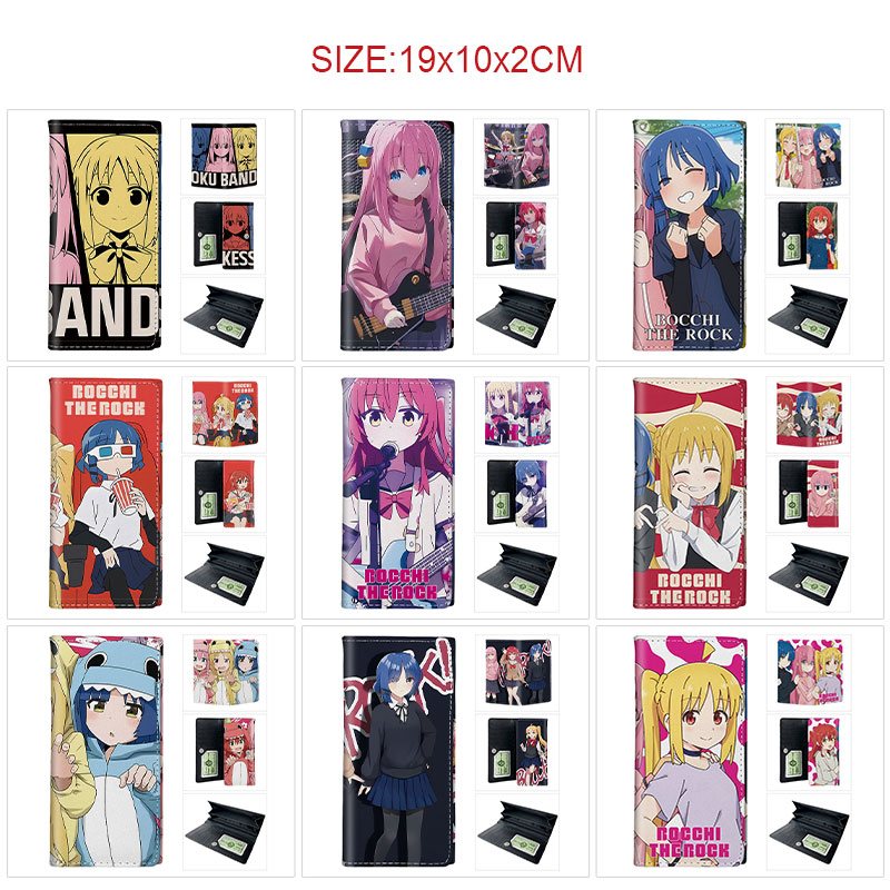 Bocchi the rock anime wallet