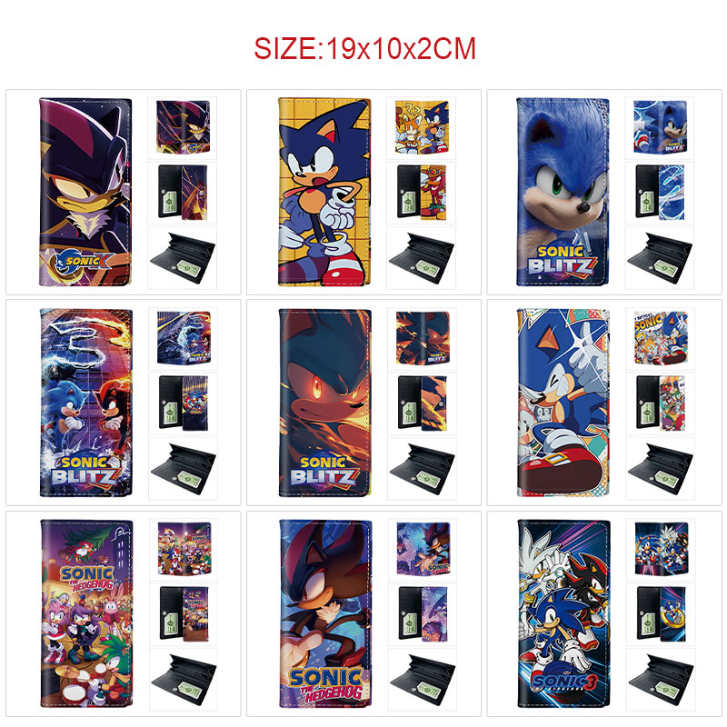 Sonic anime wallet