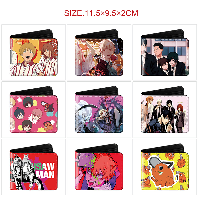 chainsaw man anime wallet