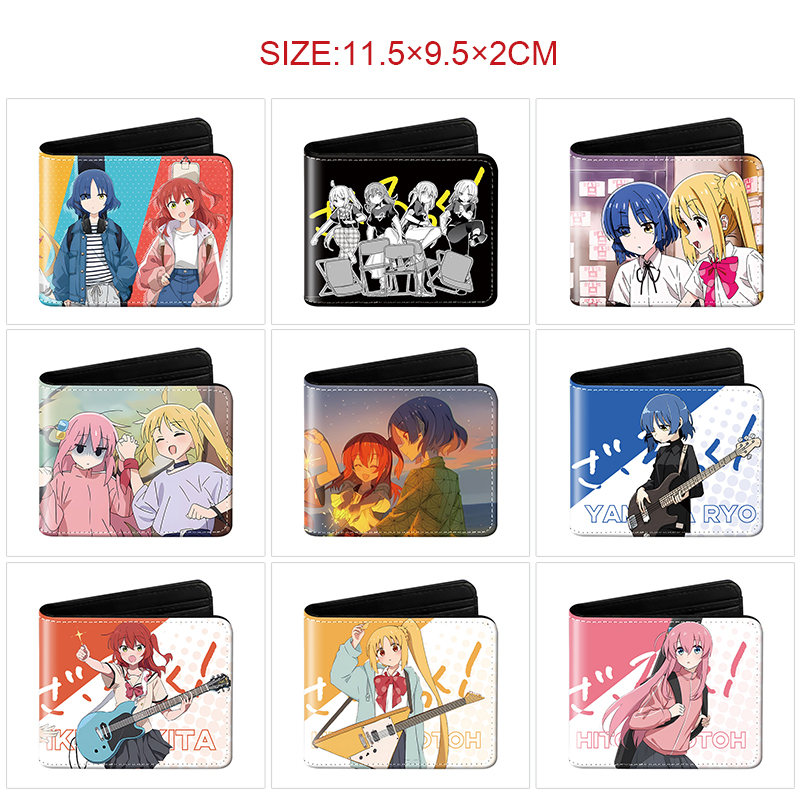 Bocchi the rock anime wallet
