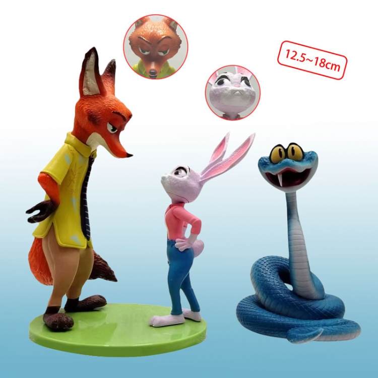 Zootopia anime figure