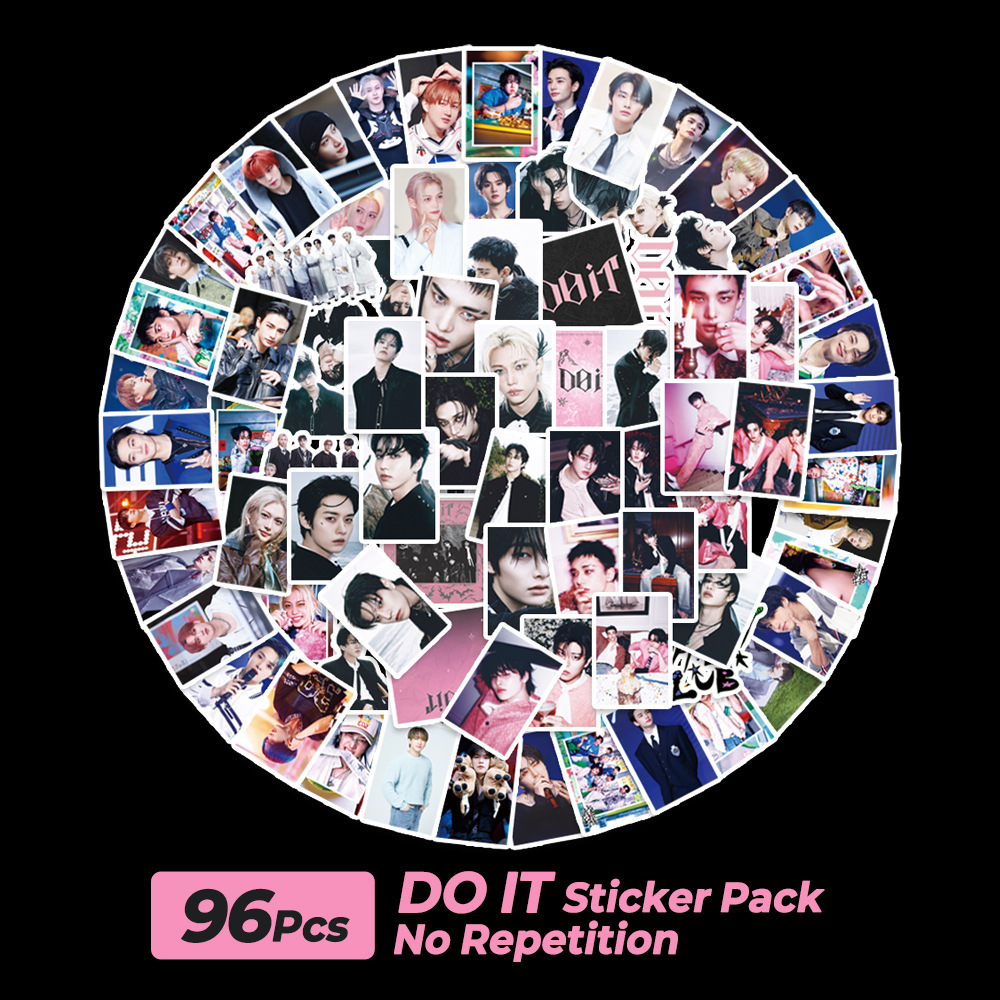 Straykids anime stickers 96pcs a set