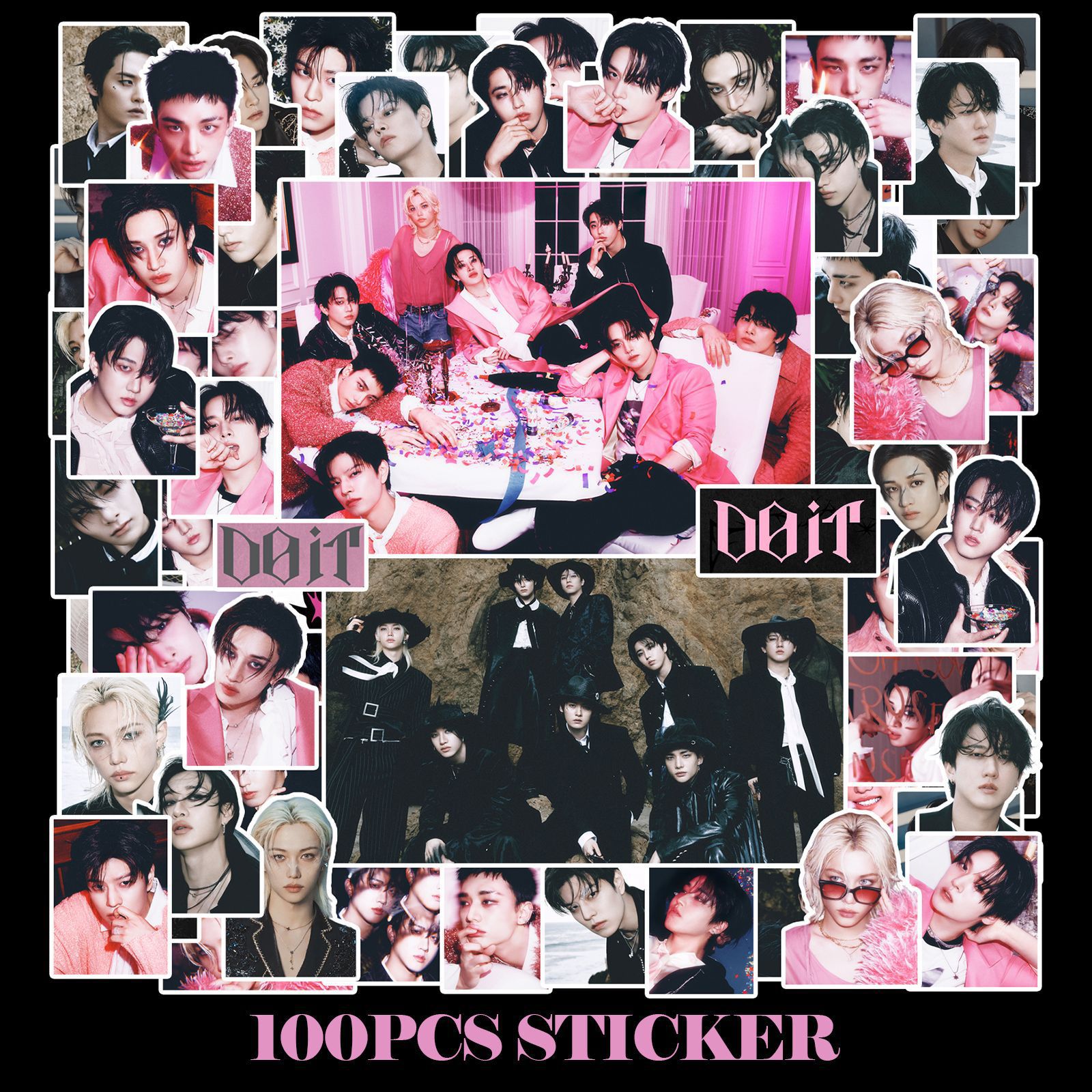 Straykids anime stickers 100pcs a set