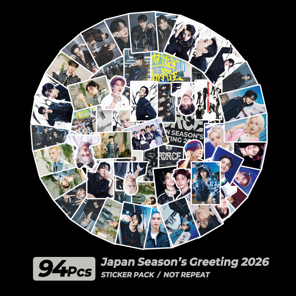 Straykids anime stickers 94pcs a set