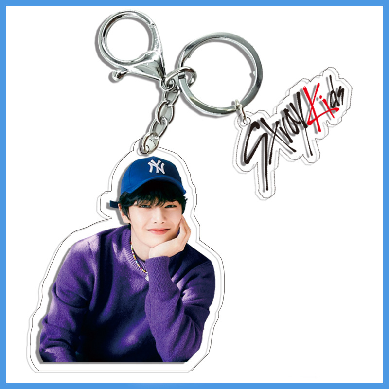 Straykids anime keychain